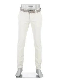 ALBERTO Chino Rob, Slim Fit, Baumwolle-Tencel™, kitt^ Chino|Alles Weiss