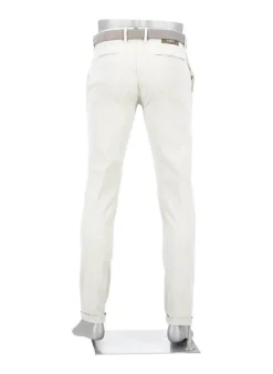 ALBERTO Chino Rob, Slim Fit, Baumwolle-Tencel™, kitt^ Chino|Alles Weiss