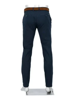 ALBERTO Chino Rob, Slim Fit, Bio Baumwolle T400®, dunkelblau^ Hosen|Chino