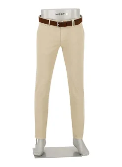 ALBERTO Chino Rob, Slim Fit, Bio Baumwolle T400®, beige^ Hosen|Chino