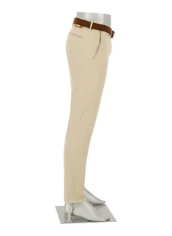 ALBERTO Chino Rob, Slim Fit, Bio Baumwolle T400®, beige^ Hosen|Chino