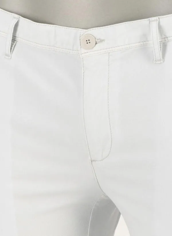 ALBERTO Chino Rob, Slim Fit, Pima Baumwolle-Tencel™, grauweiß^ Chino|Alles Weiss