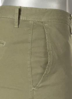 ALBERTO Chino Rob, Slim Fit, Pima Baumwolle-Tencel™, militärgrün^ Hosen|Chino