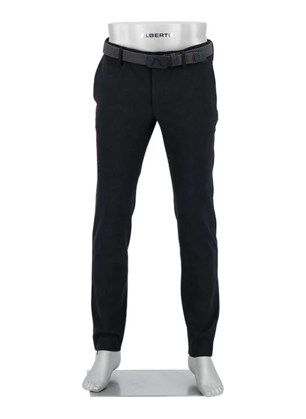 ALBERTO Chino Rob-Z, Slim Fit, Ceramica®, anthrazit meliert^ Chino|Ceramica