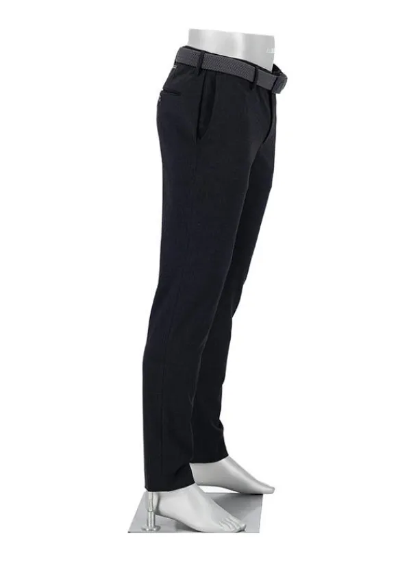 ALBERTO Chino Rob-Z, Slim Fit, Ceramica®, anthrazit meliert^ Chino|Ceramica