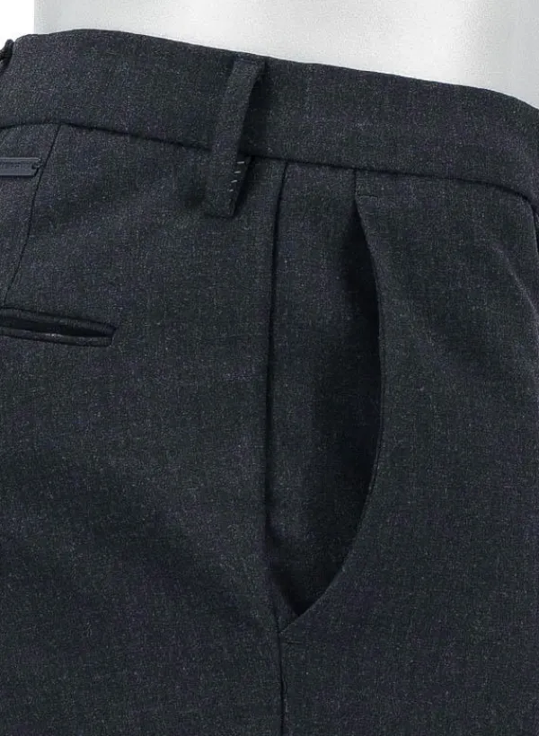 ALBERTO Chino Rob-Z, Slim Fit, Ceramica®, anthrazit meliert^ Chino|Ceramica