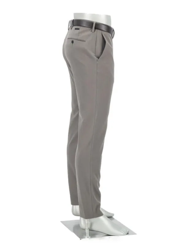 ALBERTO Chino Rob-Z, Slim Fit, Ceramica®, zementgrau^ Chino|Ceramica