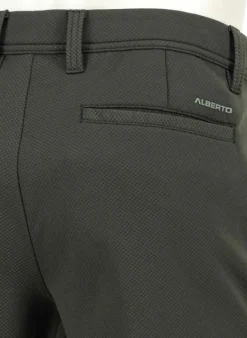 ALBERTO Cosy Jersey, Rookie, Regular Fit, wasserabweisend, dunkelgrün^ Hosen|Hosen