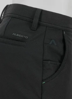 ALBERTO Cosy Jersey, Rookie, Regular Fit, wasserabweisend, schwarz^ Hosen|Hosen