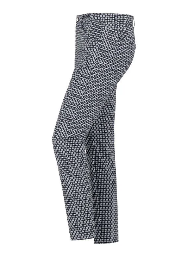 ALBERTO Damen Golfhose Jana wasserabweisend mit grafischenPrint^ Hosen|Hosen