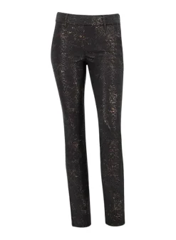 ALBERTO Damen Golfhose Lucy in Jerseyqualität mit Metallic-Print^ Hosen|Hosen