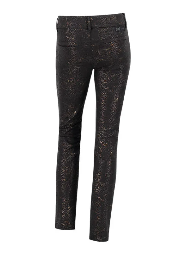 ALBERTO Damen Golfhose Lucy in Jerseyqualität mit Metallic-Print^ Hosen|Hosen