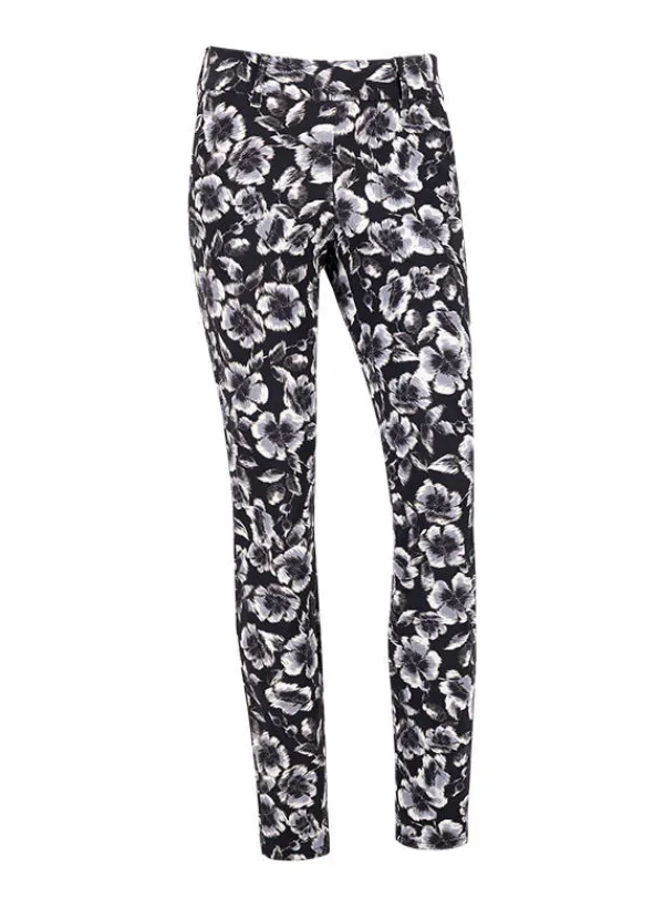 ALBERTO Damen Golfhose Lucy in Jerseyqualität mit Floralprint^ Hosen|Hosen