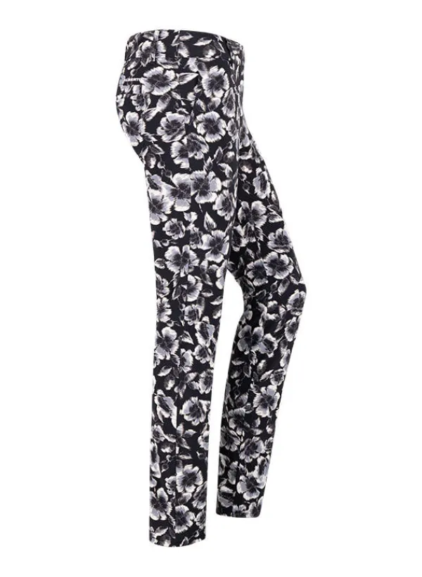 ALBERTO Damen Golfhose Lucy in Jerseyqualität mit Floralprint^ Hosen|Hosen