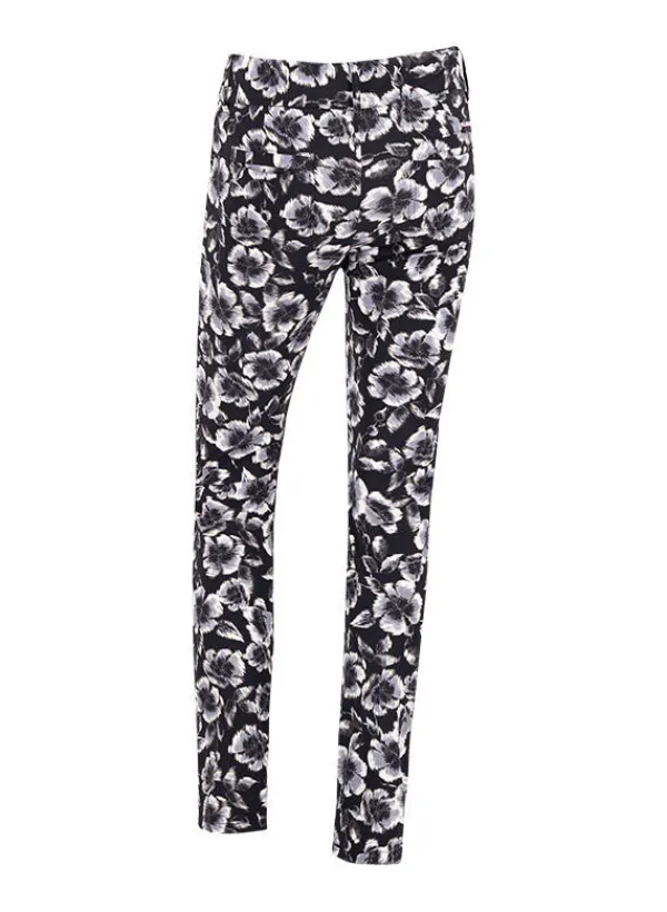 ALBERTO Damen Golfhose Lucy in Jerseyqualität mit Floralprint^ Hosen|Hosen