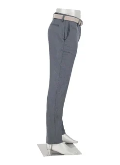 ALBERTO Double Face, Lou, Regular Fit, Mikrofaser-Stretch, navy^ Hosen
