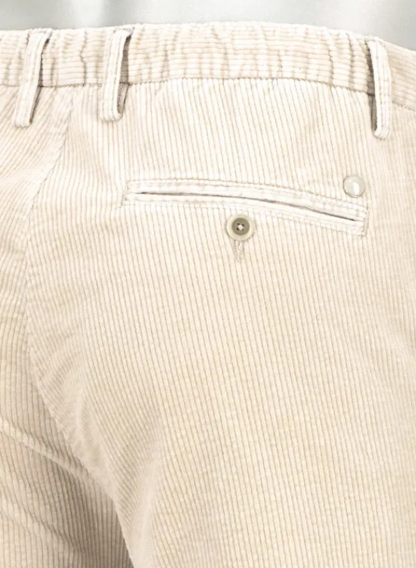 ALBERTO Dusty Corduroy Jump, Slim Fit, Baumwolle-Tencel™, hellbeige^ Hosen|Cord