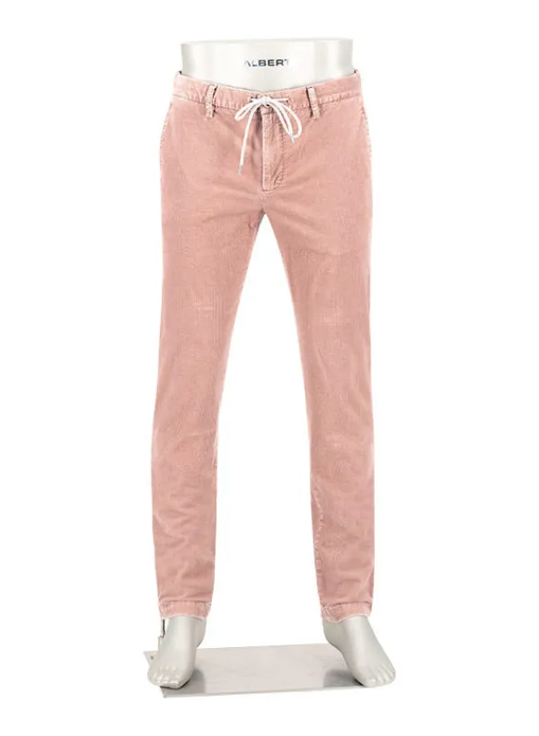 ALBERTO Dusty Corduroy Jump, Slim Fit, Baumwolle-Tencel™, altrosé^ Hosen|Cord