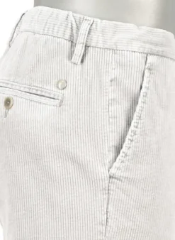 ALBERTO Dusty Corduroy Jump, Slim Fit, Baumwolle-Tencel™, hellgrau^ Hosen|Cord