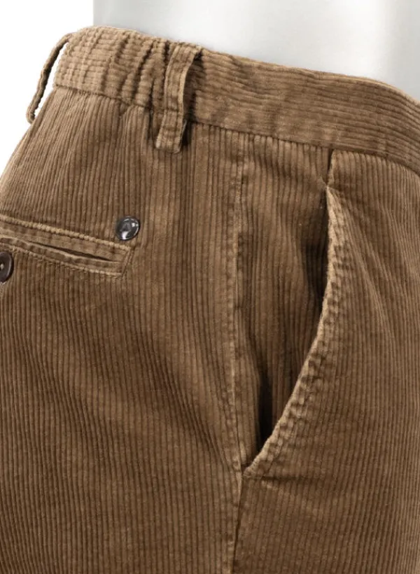 ALBERTO Dusty Corduroy Jump, Slim Fit, Baumwolle-Tencel™, braun^ Hosen|Cord