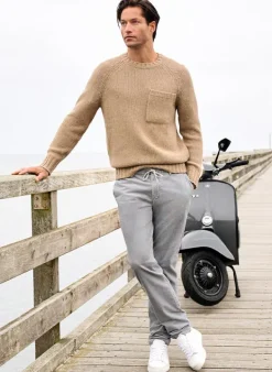 ALBERTO Dusty Corduroy Jump, Slim Fit, Baumwolle-Tencel™, hellblau^ Hosen|Cord