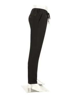 ALBERTO Flanell, Barista, Tapered Fit, Mikrofaser-Stretch, braun^ Hosen|Cosy