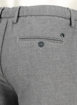 ALBERTO Flanell, Barista, Tapered Fit, Mikrofaser-Stretch, grau^ Hosen|Cosy