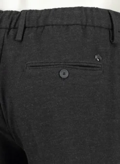 ALBERTO Flanell, Barista, Tapered Fit, Mikrofaser-Stretch, anthrazit^ Hosen|Cosy