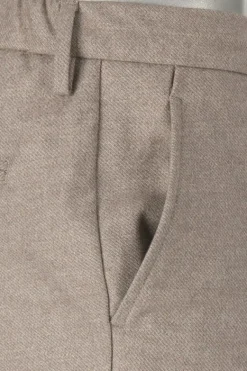 ALBERTO Flanell Look, Jump, Slim Fit, Mikrofaser, beige meliert^ Cosy|Dressy