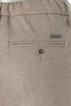ALBERTO Flanell Look, Jump, Slim Fit, Mikrofaser, beige meliert^ Cosy|Dressy