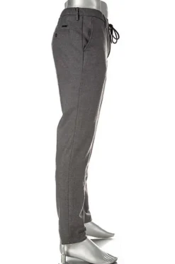 ALBERTO Flanell Look, Jump, Slim Fit, Mikrofaser, grau meliert^ Cosy|Dressy