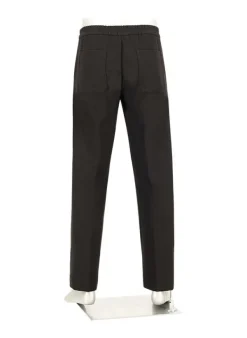 ALBERTO Flanell, Luis, Wide Fit, Mikrofaser-Stretch, braun^ Hosen|Cosy