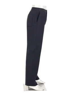 ALBERTO Flanell, Luis, Wide Fit, Mikrofaser-Stretch, navy^ Hosen|Cosy