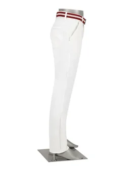 ALBERTO FX 4 Dry Cooler®, Pro, Modern Fit, Mikrofaser, weiß^ Alles Weiss|Hosen