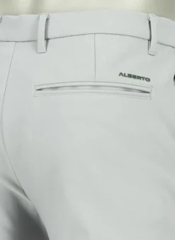 ALBERTO FX4 DRY Cooler®, Ian, Slim Fit, Mikrofaser, hellgrau^ Alles Weiss|Hosen