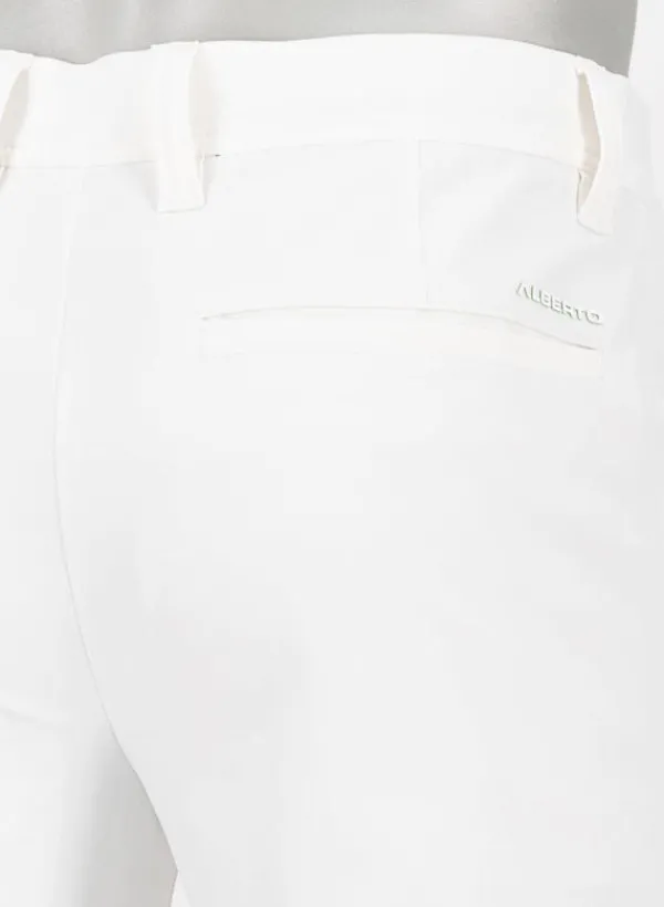 ALBERTO FX4 DRY Cooler®, Rookie, Regular Fit, Mikrofaser, weiß^ Alles Weiss|Hosen
