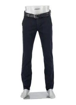 ALBERTO Gabardine, Lou, Regular Fit, Baumwoll-Stretch, schwarz^ Hosen