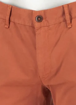 ALBERTO Gabardine, Lou, Regular Fit, Baumwoll-Stretch, rost^ Chino|Hosen