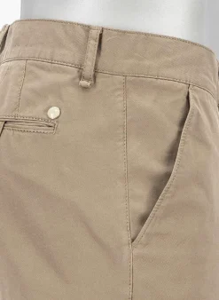 ALBERTO Gabardine, Lou, Regular Fit, Baumwoll-Stretch, dunkelbeige^ Chino|Hosen