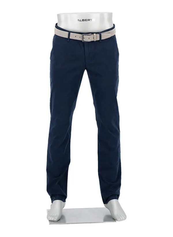 ALBERTO Gabardine, Lou, Regular Fit, Baumwoll-Stretch, navy^ Chino|Hosen