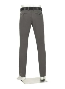 ALBERTO Gabardine, Lou, Regular Fit, Baumwoll-Stretch, dunkelgrau^ Chino|Hosen