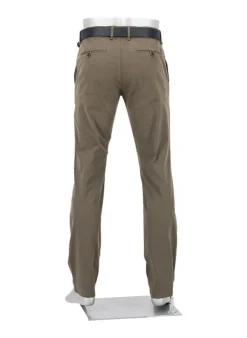 ALBERTO Gabardine, Lou, Regular Fit, Baumwoll-Stretch, braun^ Chino|Hosen