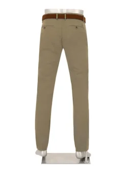 ALBERTO Gabardine, Lou, Regular Fit, Baumwoll-Stretch, grün^ Hosen|Chino