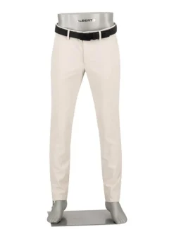 ALBERTO Golfhose Diver, Tapered Fit, Performence Stretch, ecru^ Hosen|Hosen
