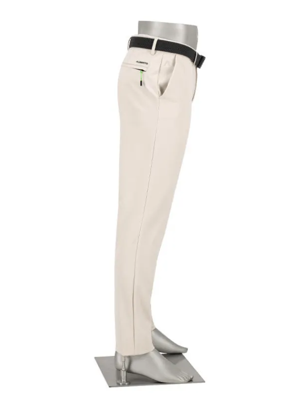 ALBERTO Golfhose Diver, Tapered Fit, Performence Stretch, ecru^ Hosen|Hosen