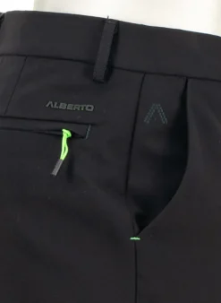 ALBERTO Golfhose Diver, Tapered Fit, Performence Stretch, schwarz^ Hosen|Hosen