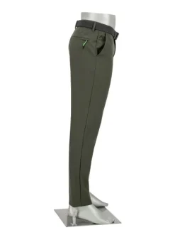 ALBERTO Golfhose Diver, Tapered Fit, Performence Stretch, militärgrün^ Hosen|Hosen