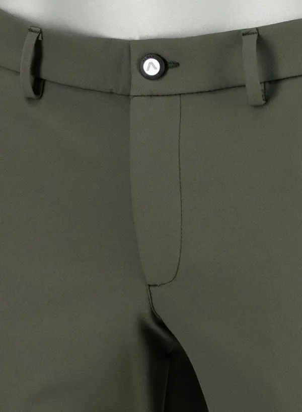 ALBERTO Golfhose Diver, Tapered Fit, Performence Stretch, militärgrün^ Hosen|Hosen