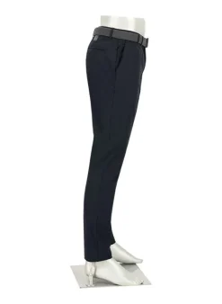 ALBERTO Golfhose Ian, Slim Fit, Mikrofaser atmungsaktiv, navy gemustert^ Hosen|Hosen