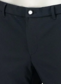 ALBERTO Golfhose Ian, Slim Fit, Mikrofaser atmungsaktiv, navy gemustert^ Hosen|Hosen
